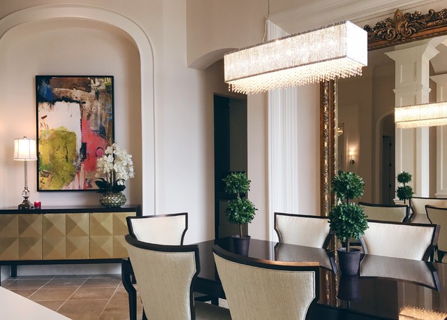 Go Big or Go Home House modern-dining-room