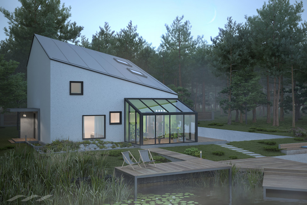 Типовой энергоэффективный дом Т1-2