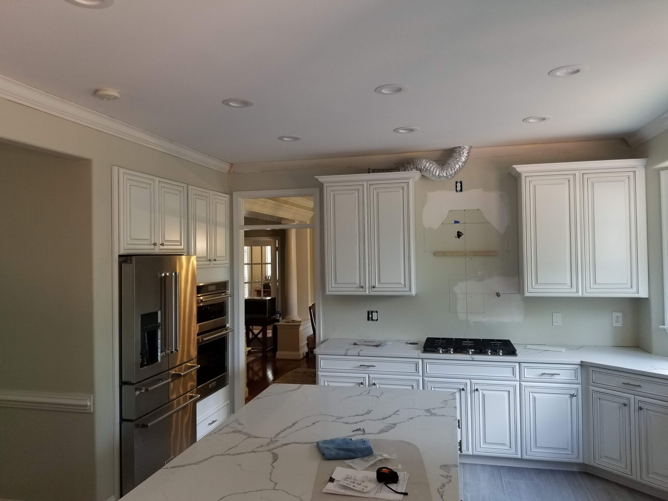 Linen Glazed Kitchen Remodel