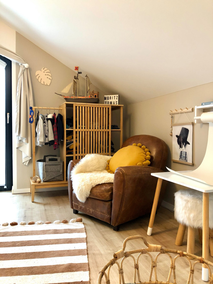 Haus im modernem Boho Style mit natürlichen Materialien