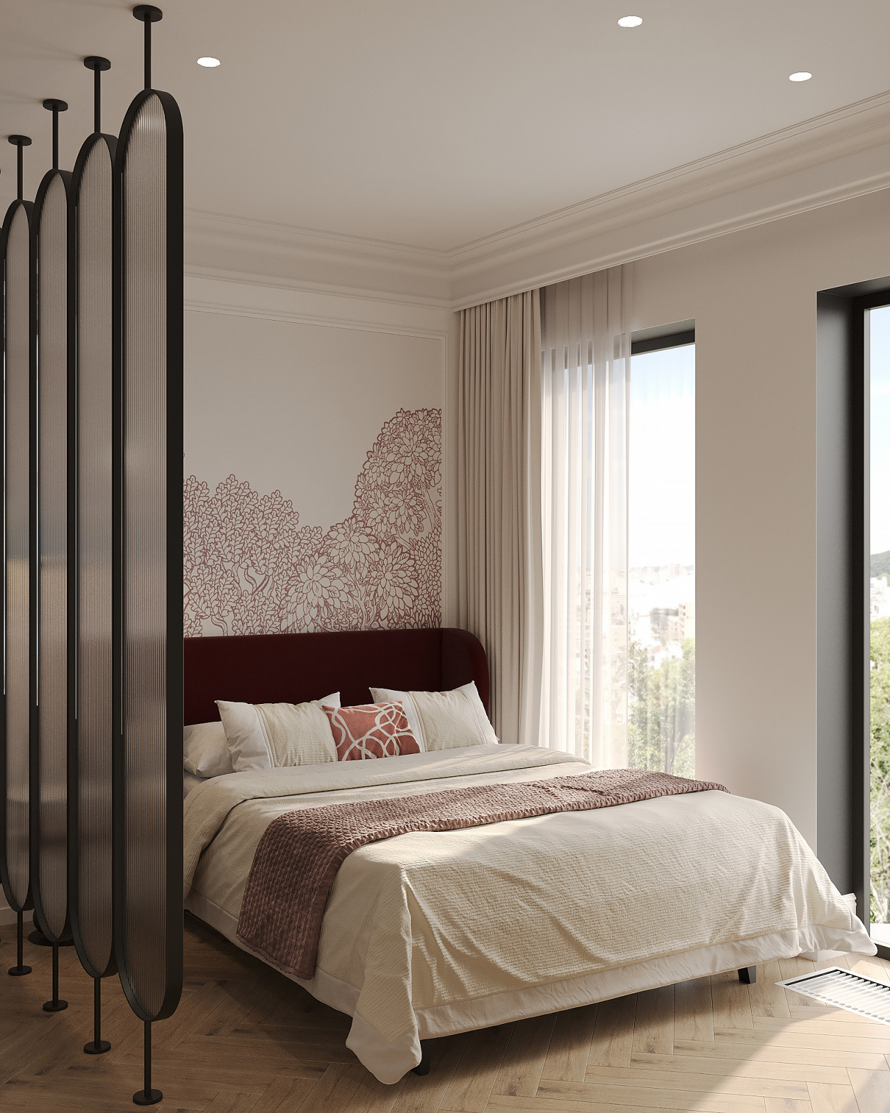 Студия для молодой девушки