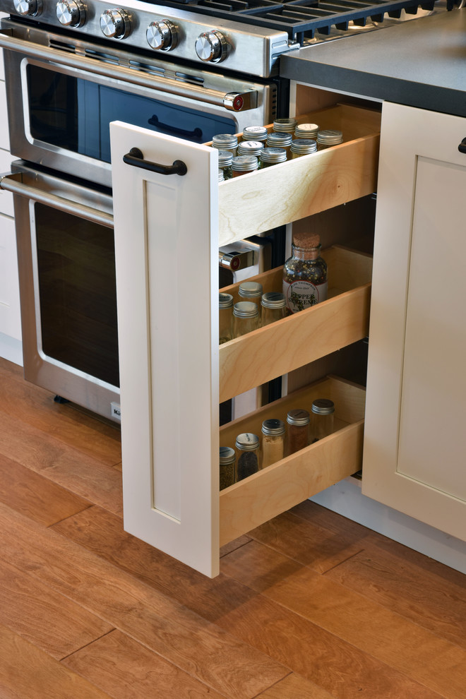 Inspiration for a transitional kitchen remodel in San Diego