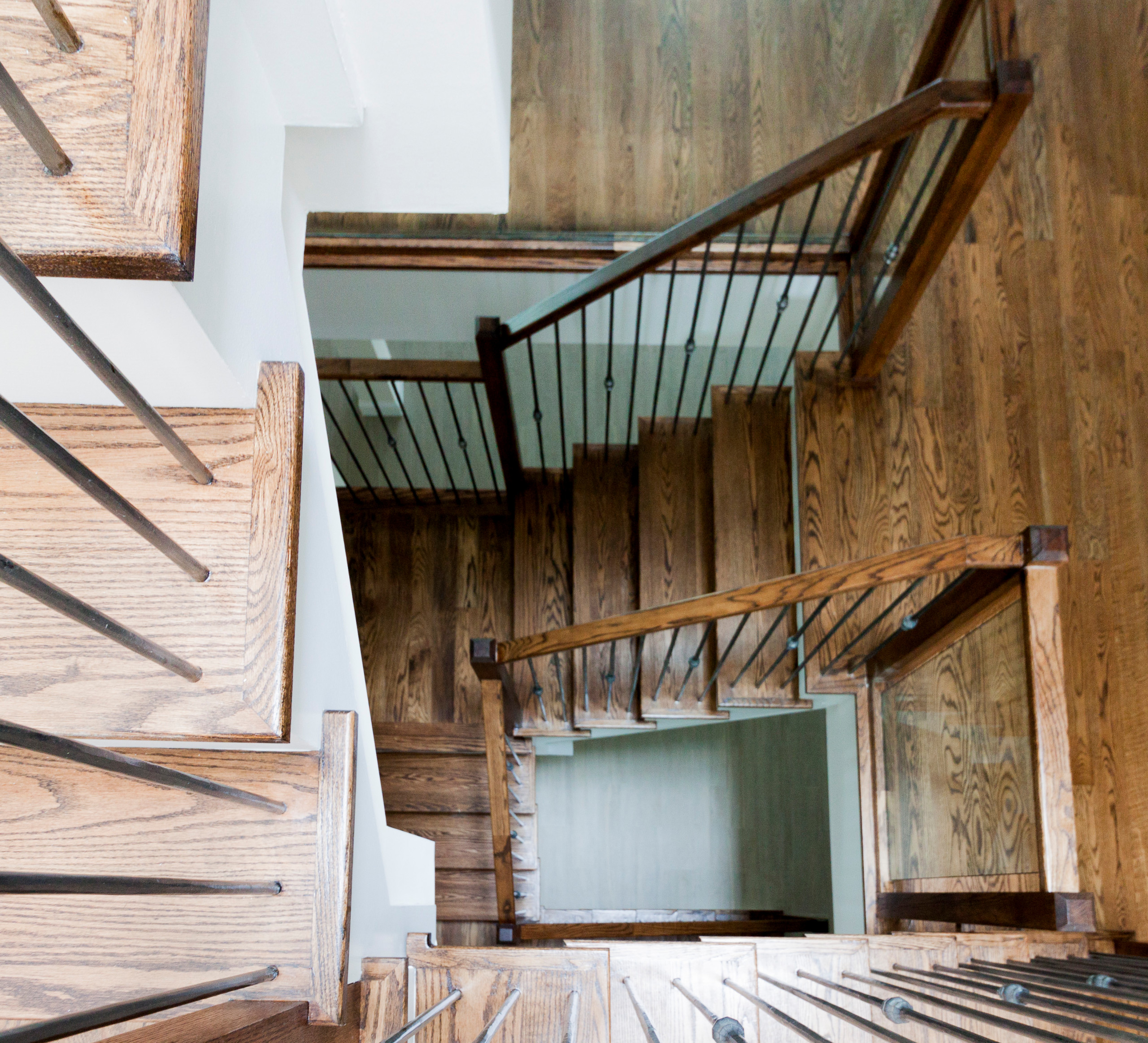 Project #44 | Contemporary Staircase with Skylit Stairwell