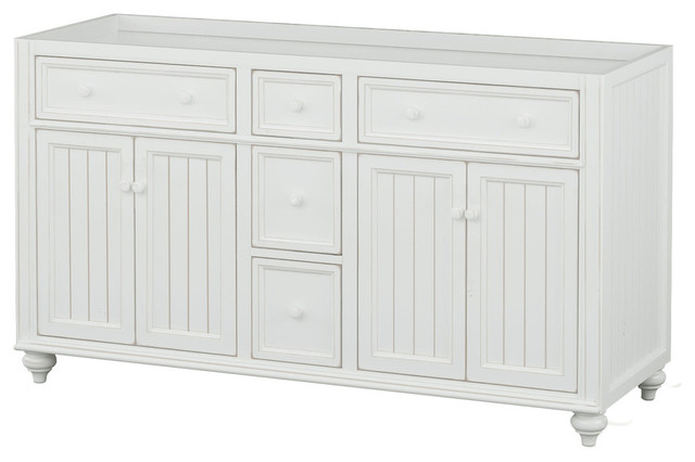 Cottage Retreat Vanity 60 Traditional Bathroom Vanities And Sink Consoles By Sagehill Designs