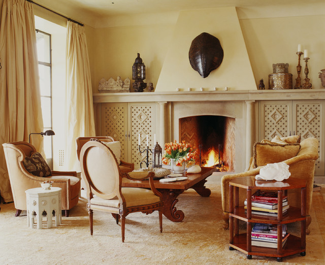 Mediterranean Living Room mediterran-wohnbereich