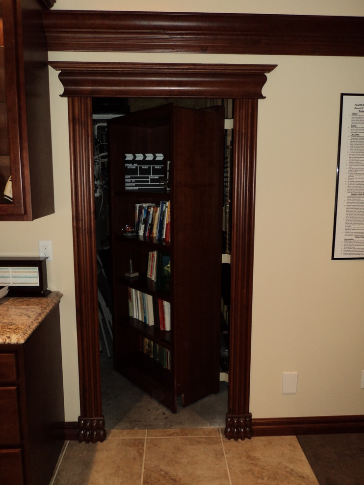 Inspiration for a rustic closet remodel in Burlington
