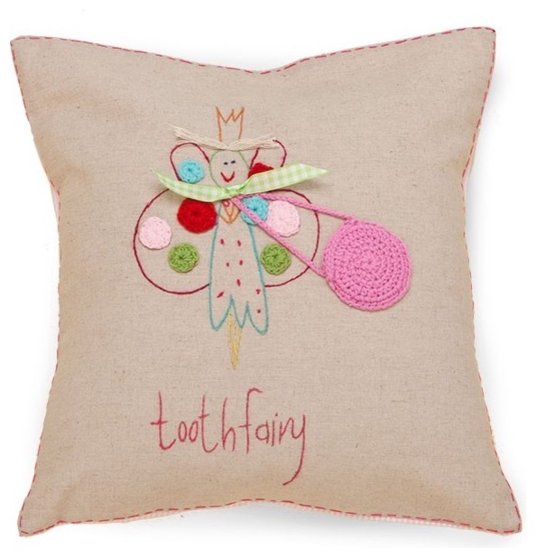 Living Life Tooth Fairy Pillow with Fairy