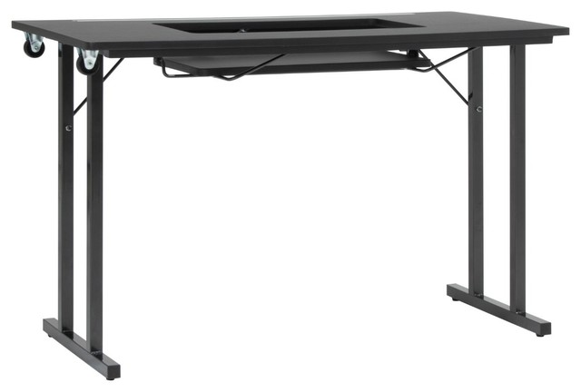 Sewingrite Sewstation 201 Sewing Table Black Black Modern