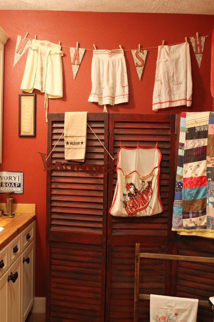 Kim Wilson Traditional Laundry Room Houston