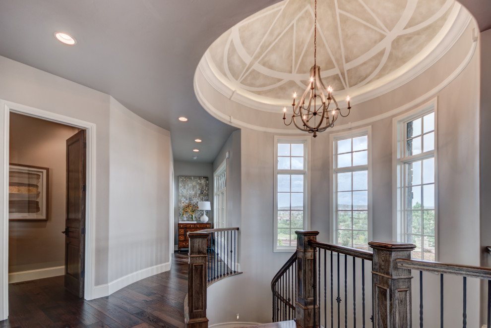 Home design - transitional home design idea in Denver