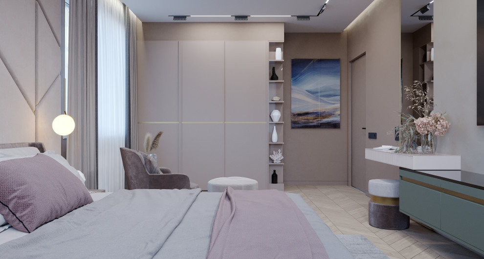 Проект оформления интерьера квартиры 90 кв.м.