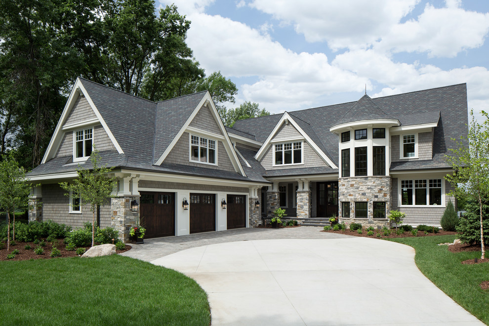 Inspiration for a traditional exterior in Minneapolis.