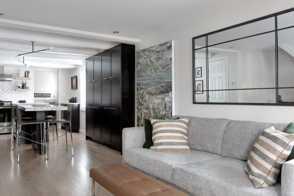 Kitchen - transitional kitchen idea in Ottawa