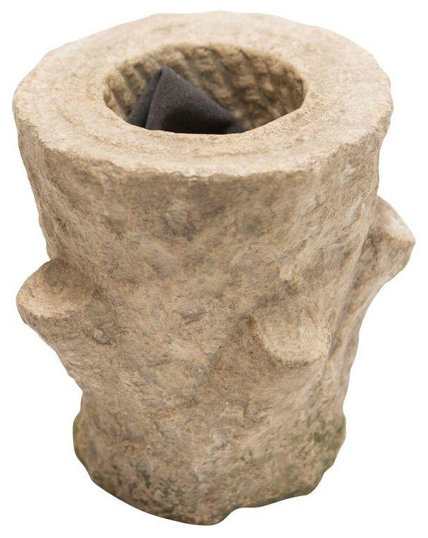 Used Ceramic Tree Stump Vase