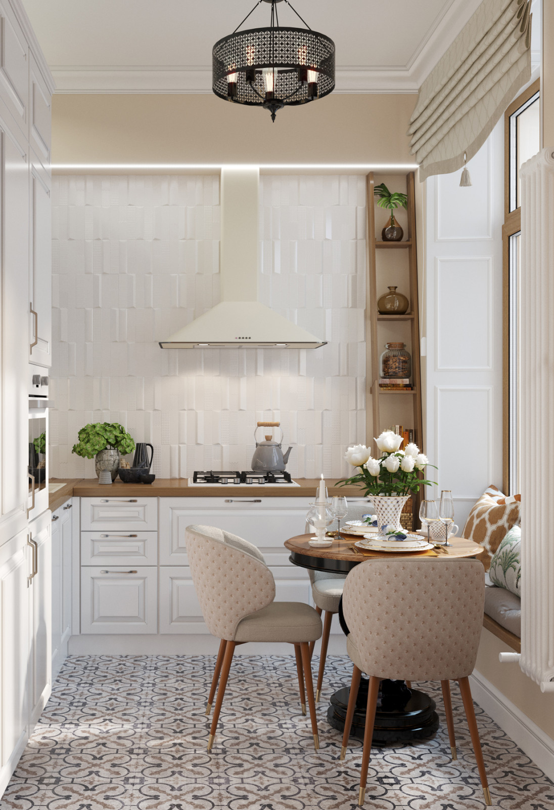 "Очарование старого фонда". Квартира в центре Петербурга