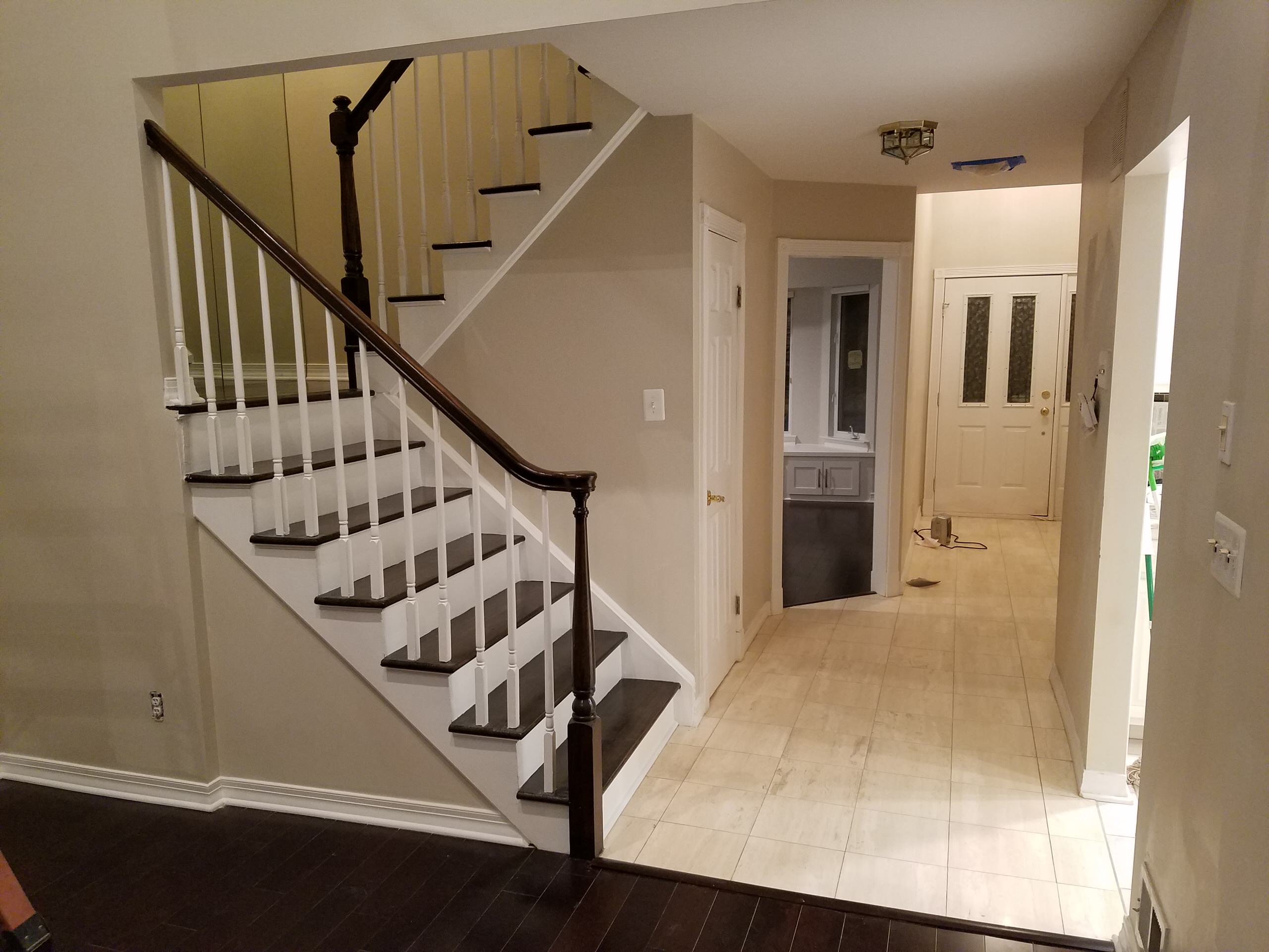 Interior Remodeling of Townhouse on Coppertree Court in Edison, NJ