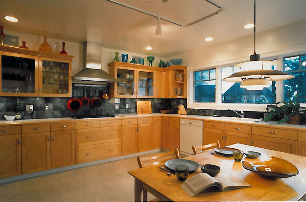 Modern kitchen in Portland.