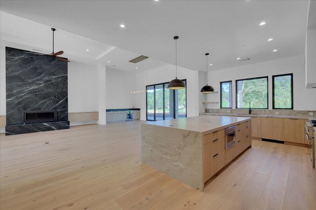 California Custom Luxury Modern Home on Darkhorse Golf Course in Auburn, CA contemporary-kitchen