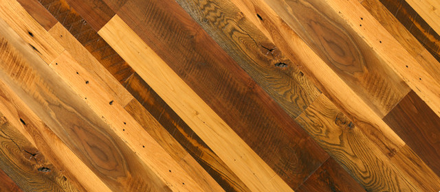 Elmwood Reclaimed Timber - Vermont Moonlight Medley Wood Flooring & Paneling