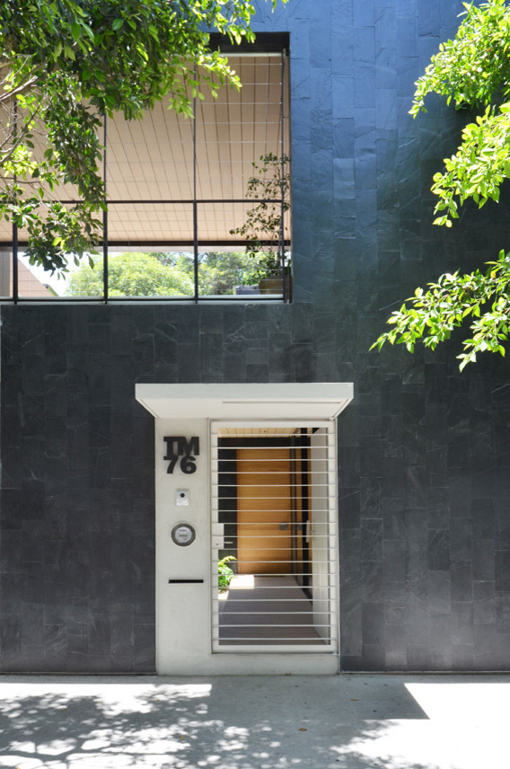 Design ideas for a modern entryway in Mexico City.