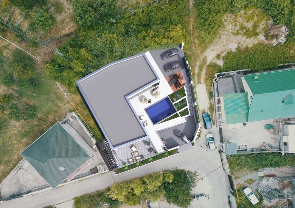 Проект частного дома в г. Сочи площадью 250 кв.м.!