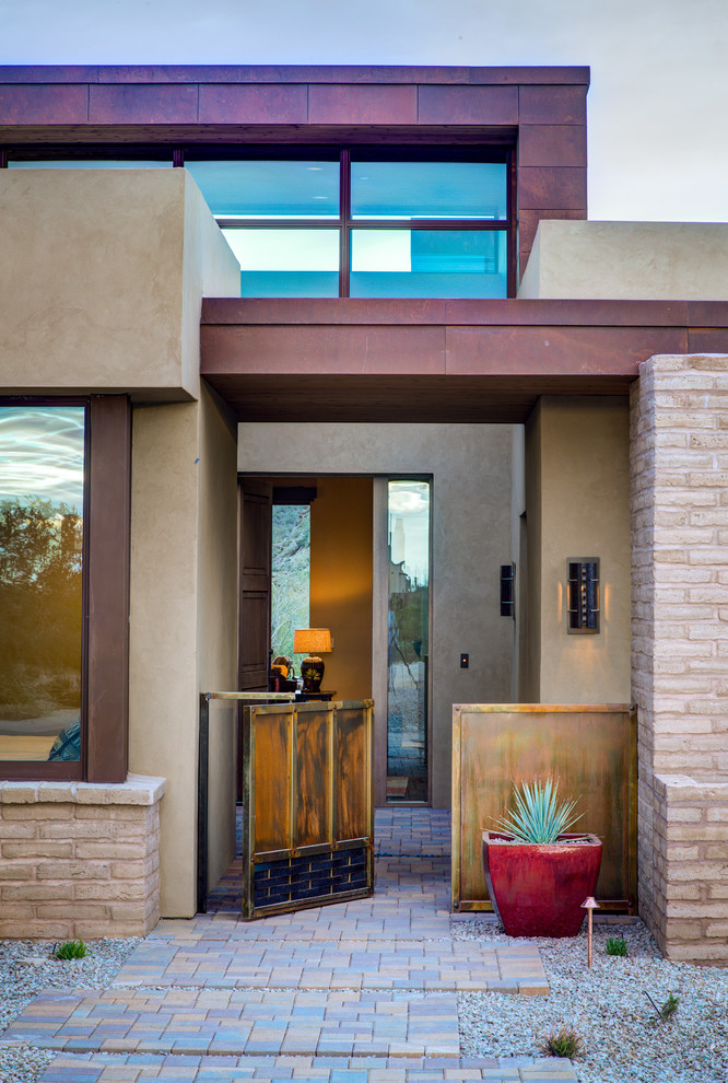 This is an example of a front door in Phoenix.