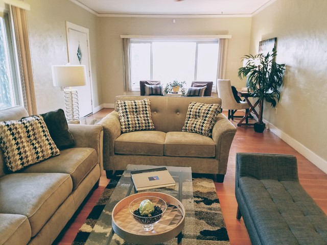 Chico Home Staging Samples mid-century-wohnbereich