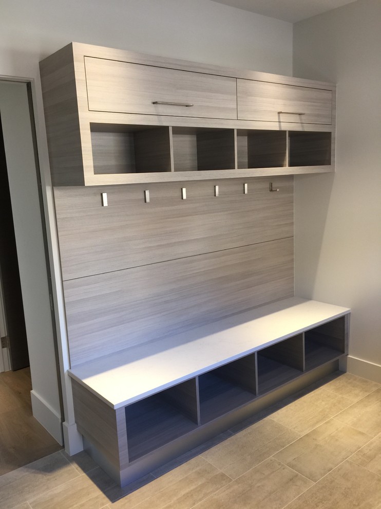 Minimalist home design photo in Denver
