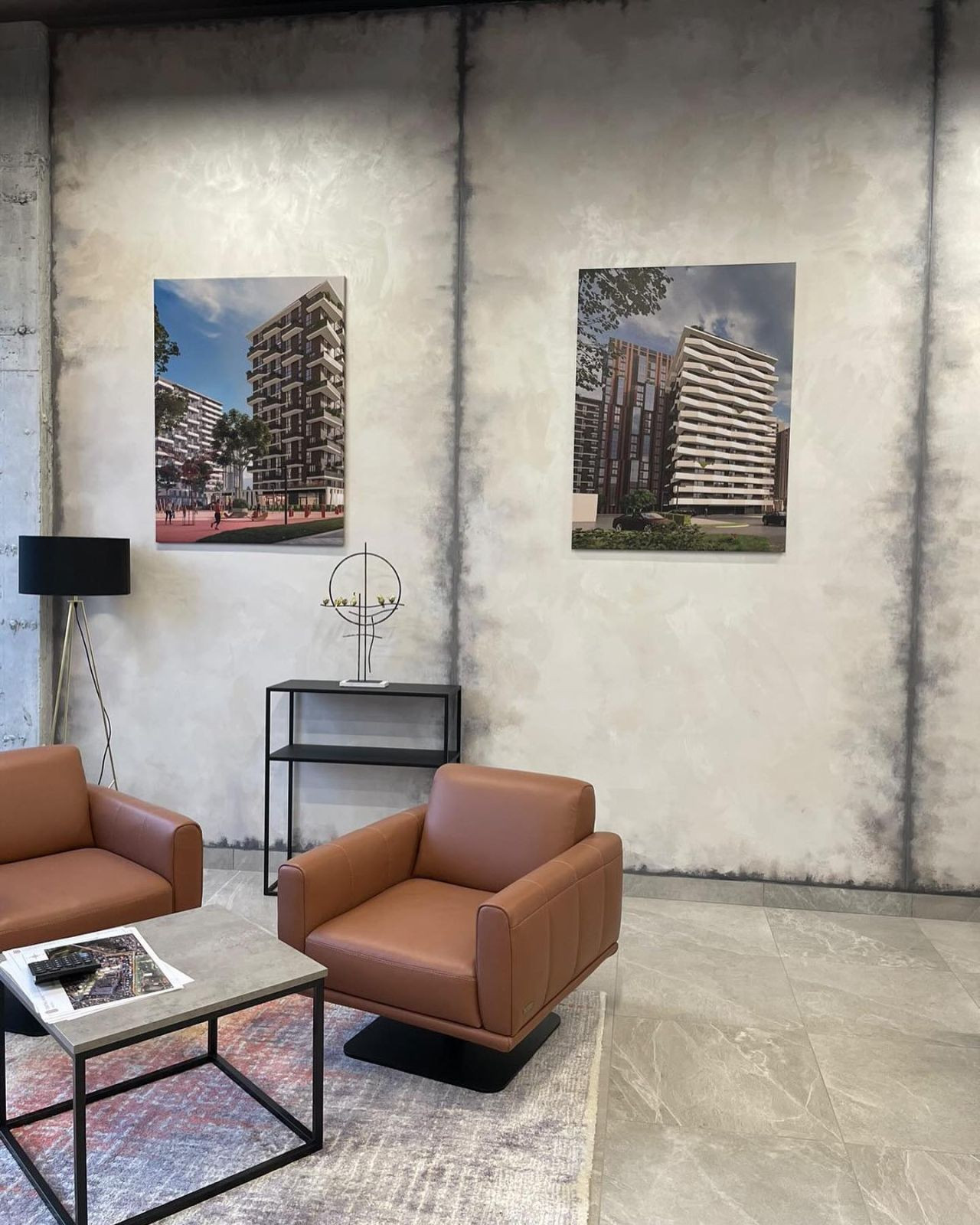 Loft-шик в офисе: декоративная штукатурка ArtBeton