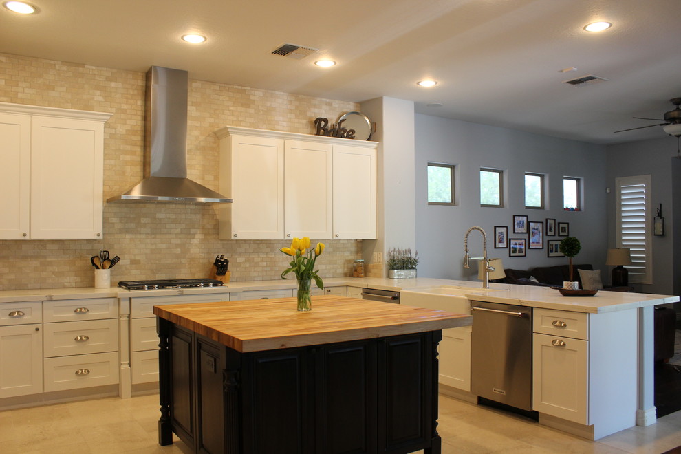 Inspiration for a transitional kitchen remodel in Phoenix