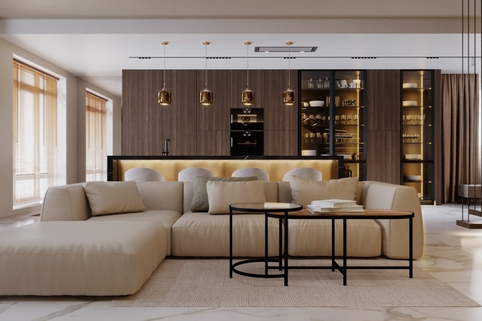 Кухня-гостиная