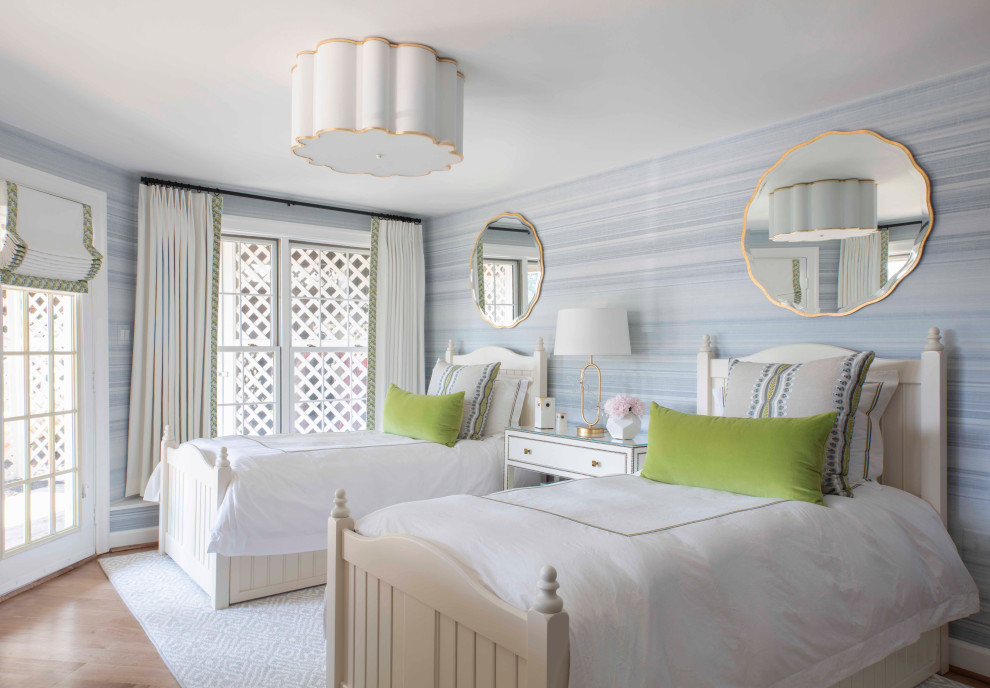 Inspiration for a coastal bedroom remodel in DC Metro