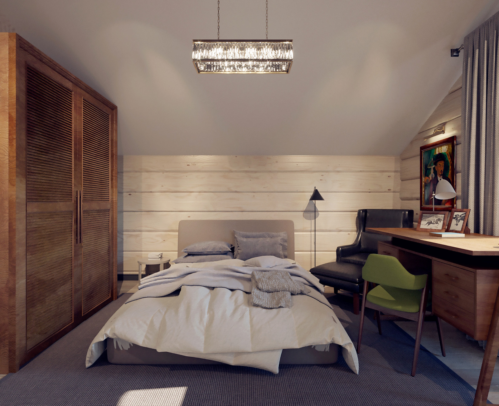 Дом на Урале визуализации