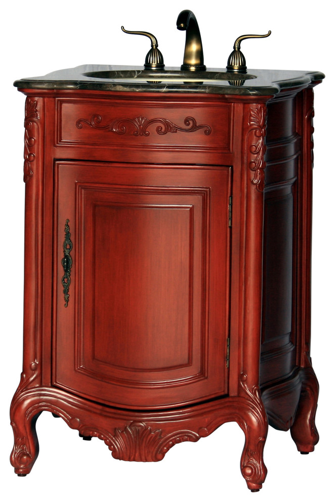 24-Inch Antique Style Single Sink Bathroom Vanity Model 2232-505 MXC ...