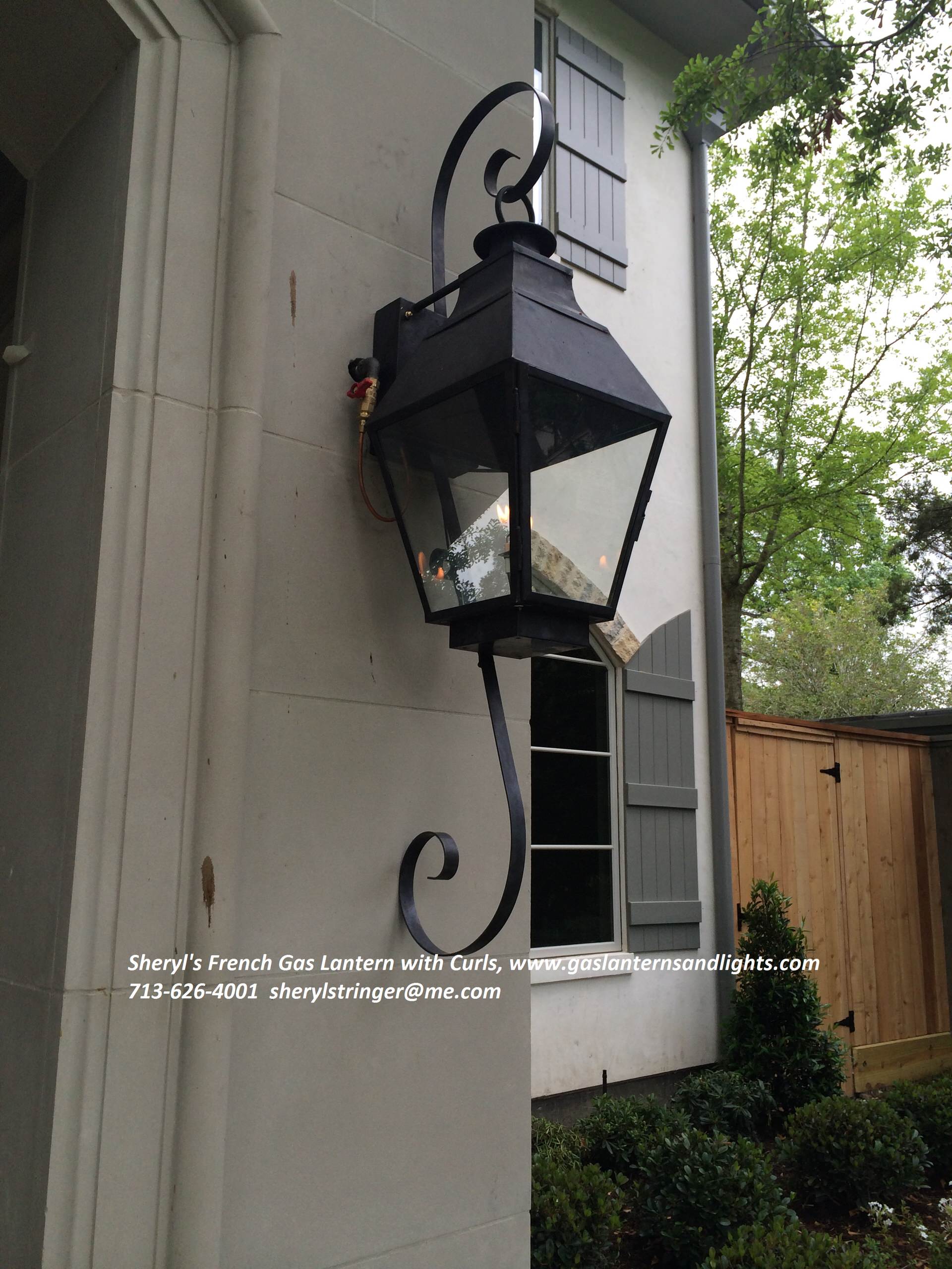 French Style Gas and Electric Lanterns by Sheryl Stringer