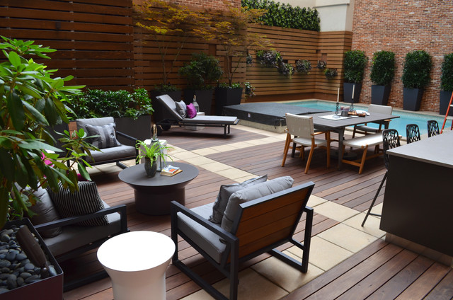 Outdoor Furniture That Works In A Small Urban Garden Houzz Au