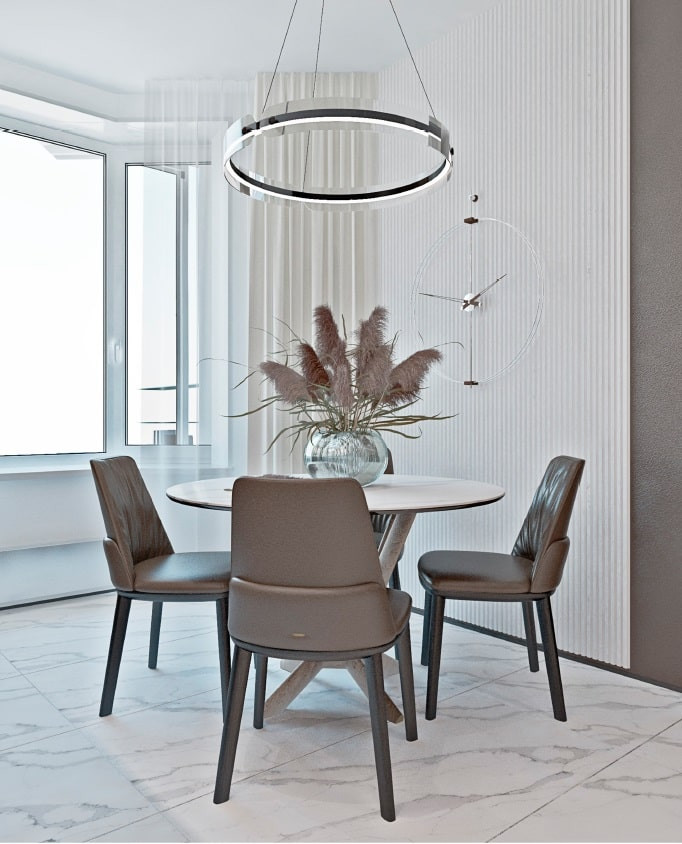 Дизайн 2 комнатной квартиры в стиле современного минимализма