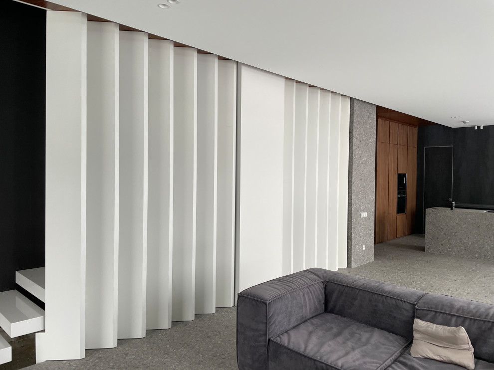 Реечные перегородки