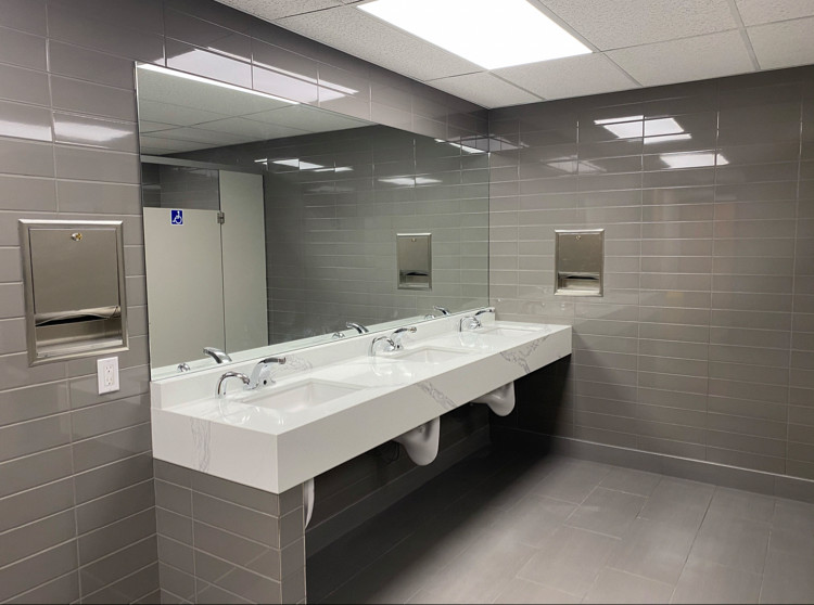 Modern Commercial Bathroom
