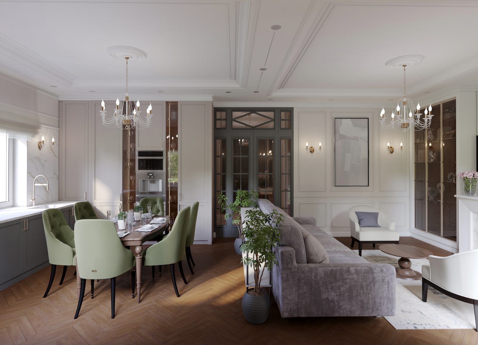 частный дом в поселке Династия