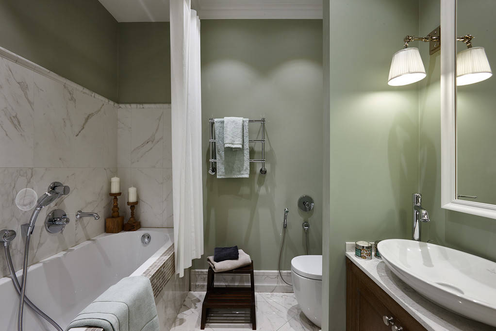 Дизайн ванной комнаты с душевой кабиной – Восходовский или рядом