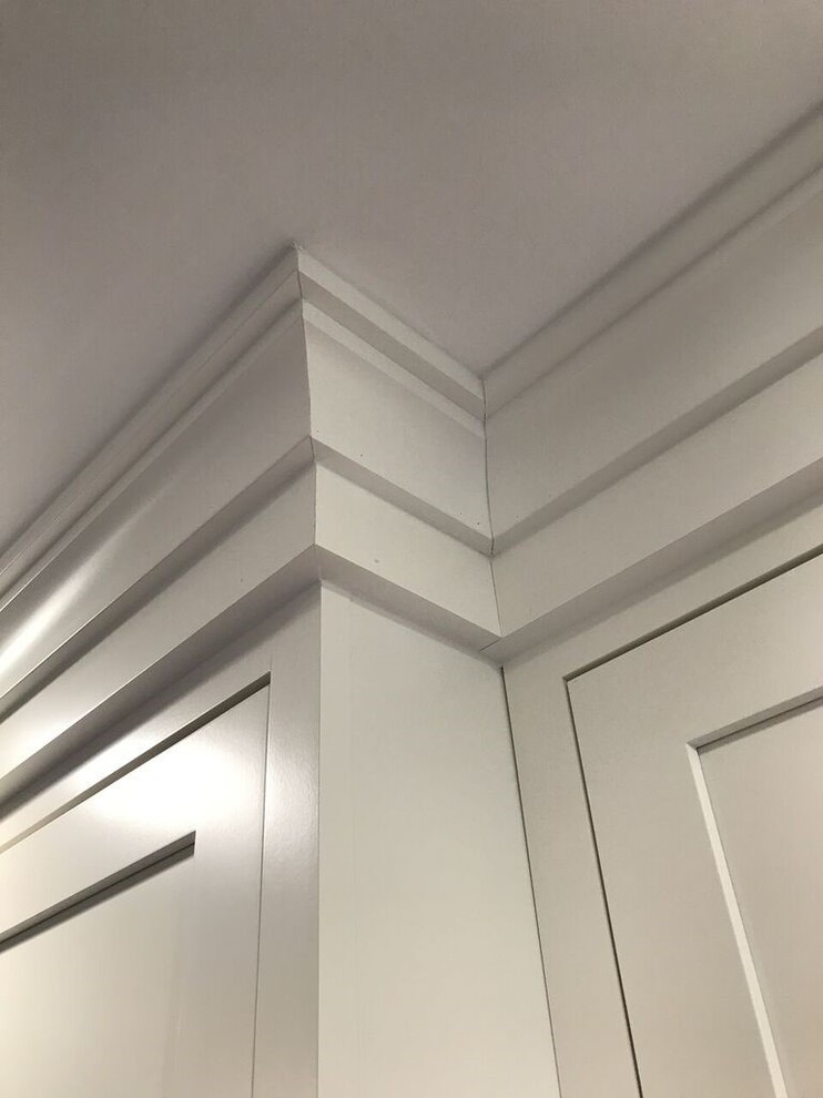 Inspiration for a transitional home design remodel in DC Metro