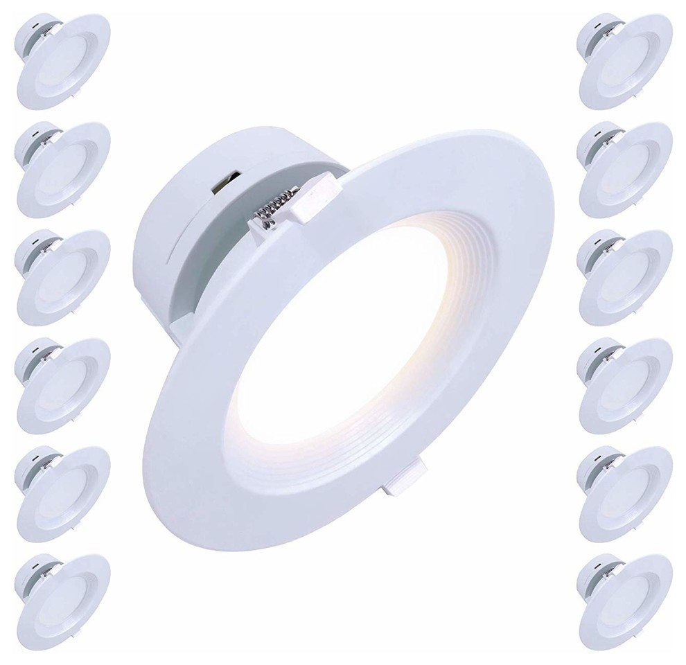 4" JBox LED Downlight Contemporary Recessed Lighting Kits by