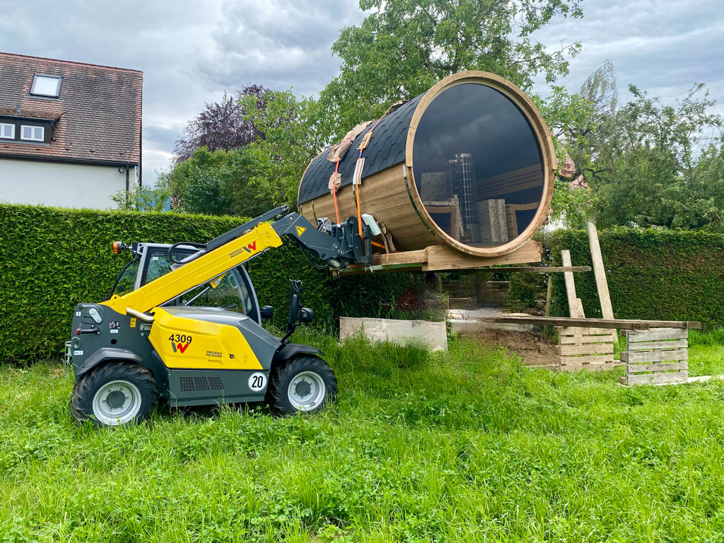 Gesamte Gartenanlage
