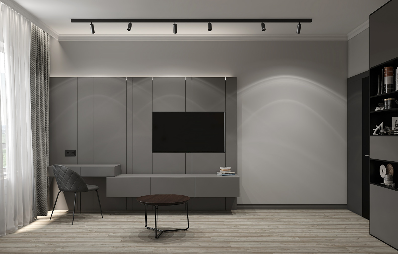 Квартира в стиле минимализм