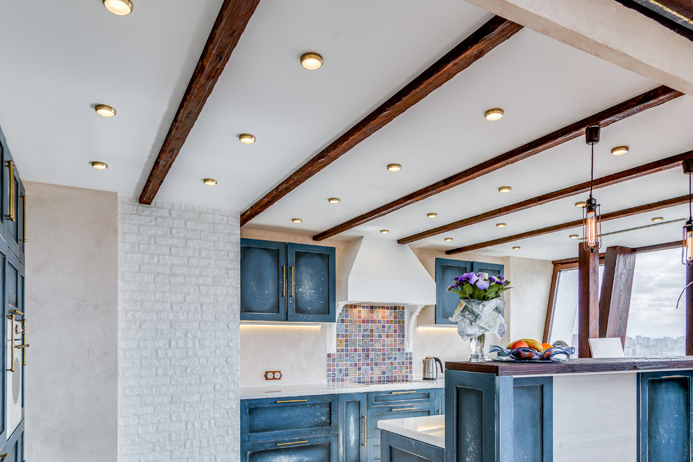 Пентхаус в Санкт-Петербурге. Мебель и отделка из массива.