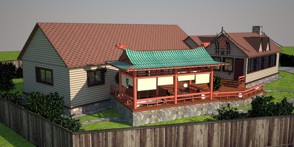 Баня в восточном стиле