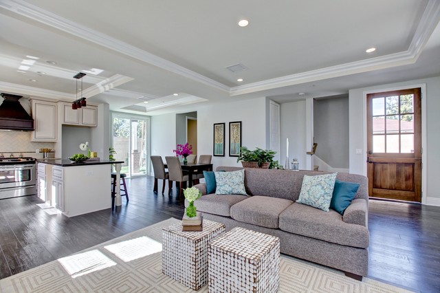 East 19th Street Unit B &ndash; Costa Mesa, CA fusion-living-room