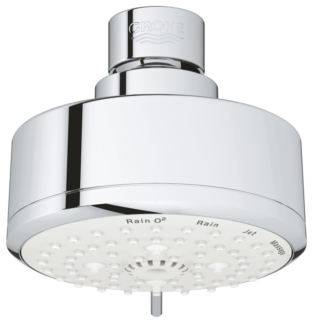 Tempesta Cosmopolitan 100 Shower Head 4 Sprays, 2.5 gpm Contemporary