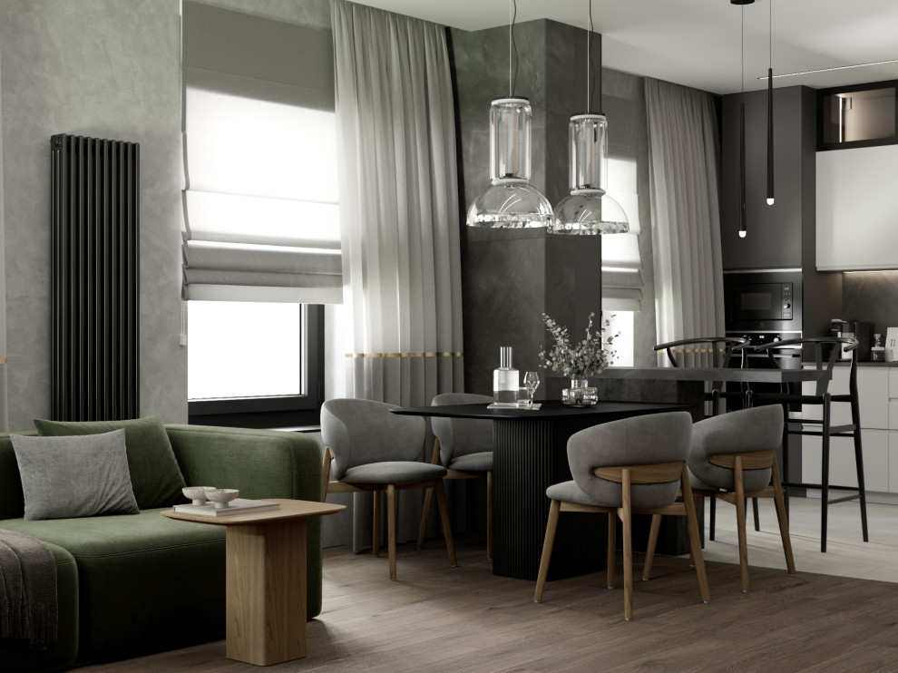 Кухня-гостиная ЖК Царицыно